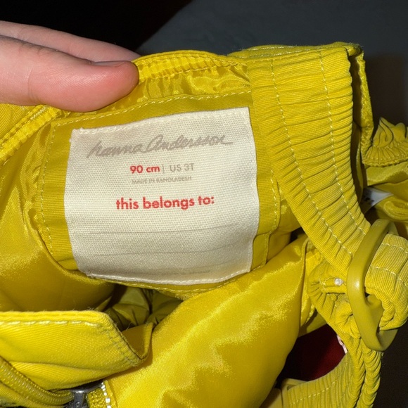 Hanna Andersson 3T Kids' Snow Bib - Picture 4 of 4